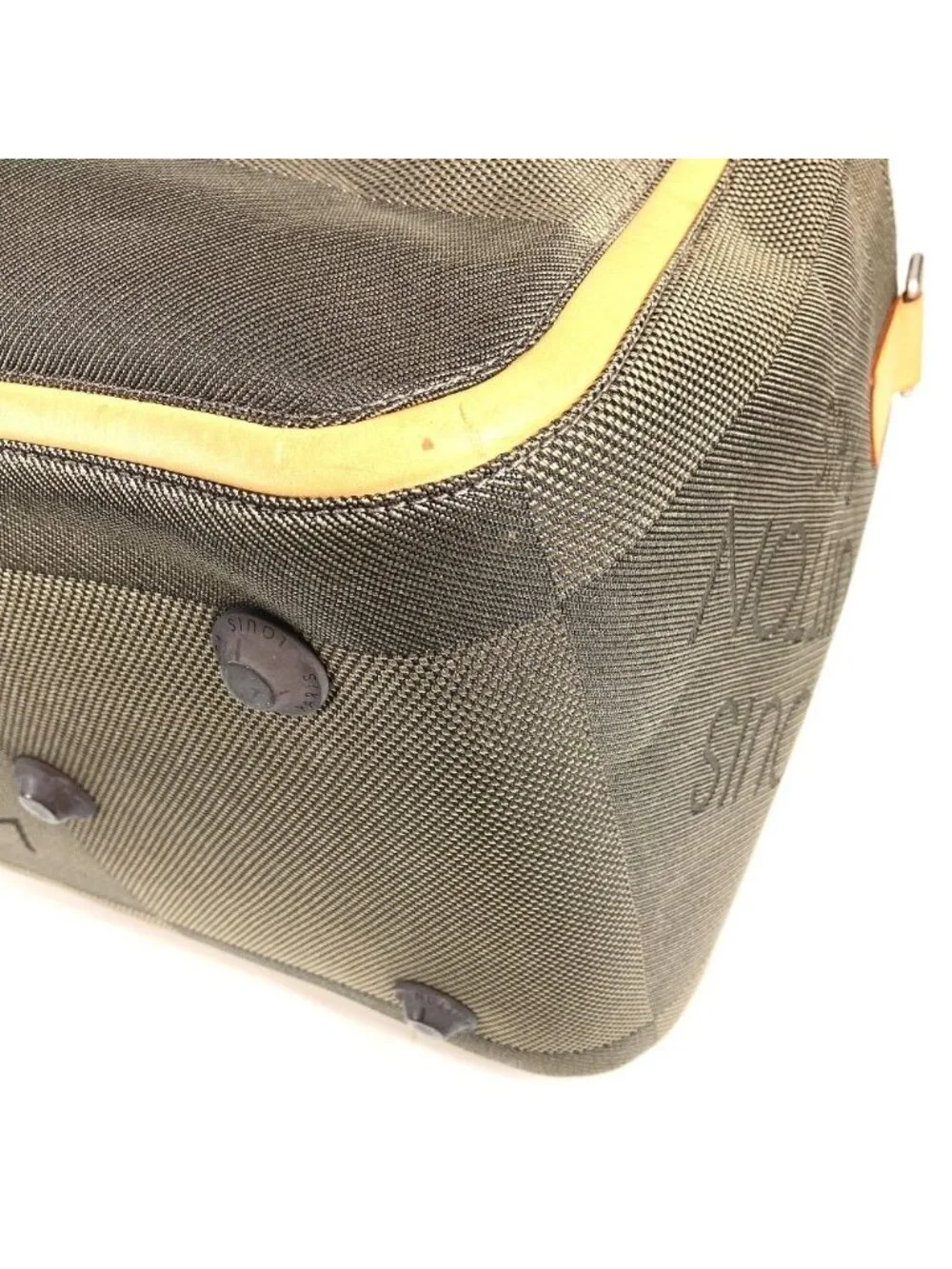 Louis Vuitton Boston Bag Souverain Damier Geant Canvas Tail Khaki